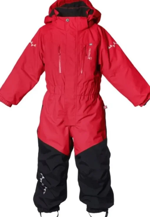 Isbjörn Penguin Snowsuit Kids lasten talvihaalari, punainen Fashion