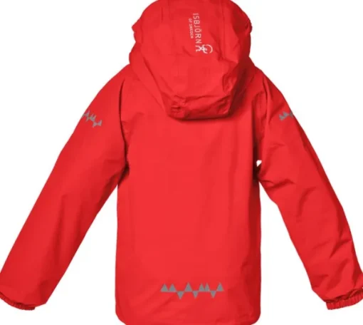 Isbjörn Storm Hardshell Jacket lasten kuoritakki, punainen Discount