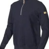 Ivanhoe M'S Hugo Half Zip Wb Navy-Ivanhoe of Sweden Outlet