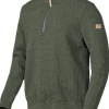 Ivanhoe M'S Hugo Half Zip Wb Loden Green-Ivanhoe of Sweden Clearance