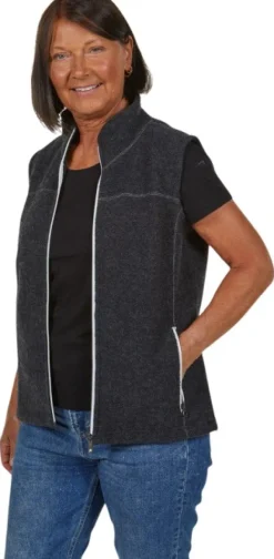 Ivanhoe of Sweden Ivanhoe W'S Beata Vest Black Discount