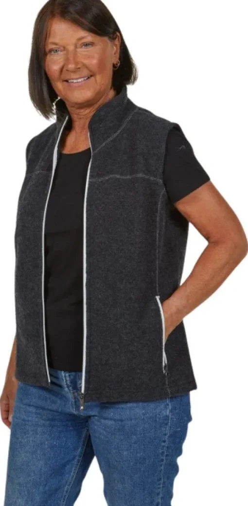Ivanhoe of Sweden Ivanhoe W'S Beata Vest Black Discount