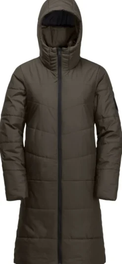 Jack Wolfskin Deutzer Coat naisten talvitakki, Cold Coffee Clearance