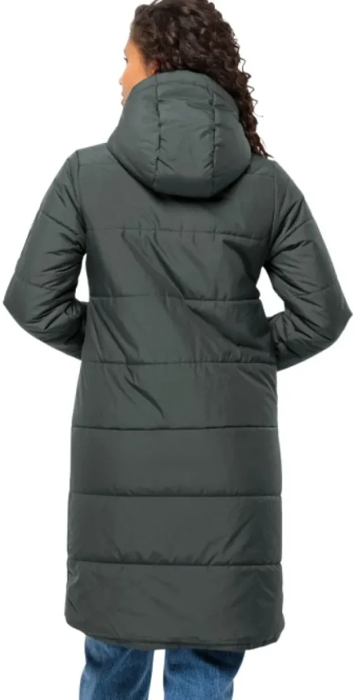 Jack Wolfskin Deutzer Coat naisten takki, Slate Green Sale