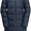 Jack Wolfskin Frozen Palace Coat naisten takki, Night Blue Fashion