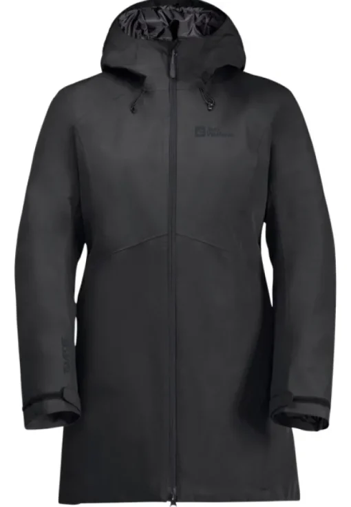 Heidelstein Insulated Jacket naisten takki, Black-Jack Wolfskin New