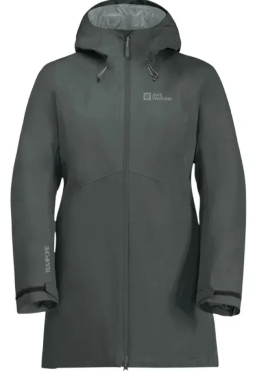 Jack Wolfskin Heidelstein Insulated Jacket naisten takki, Slate Green Hot