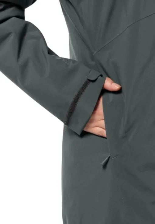 Jack Wolfskin Heidelstein Insulated Jacket naisten takki, Slate Green Hot