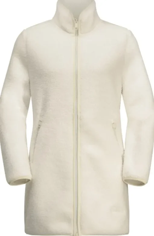 Jack Wolfskin High Curl Coat naisten fleecetakki, Seal Online