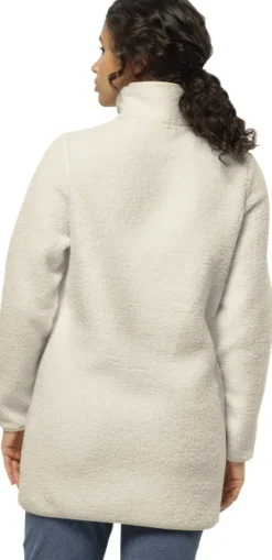 Jack Wolfskin High Curl Coat naisten fleecetakki, Seal Online