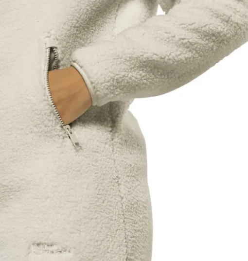 Jack Wolfskin High Curl Coat naisten fleecetakki, Seal Online