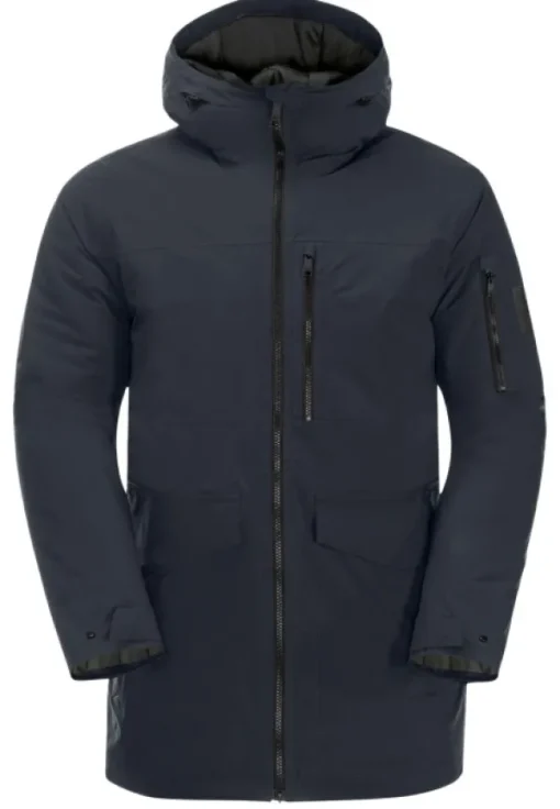 Koenigsbau Parka parkatakki, Night Blue Heather-Jack Wolfskin Discount