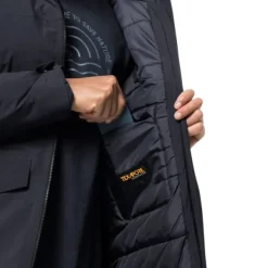 Koenigsbau Parka parkatakki, Night Blue Heather-Jack Wolfskin Discount