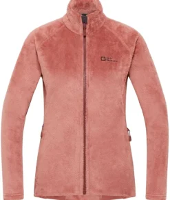 Jack Wolfskin Rotwand FZ naisten fleecetakki, Red Powder Best
