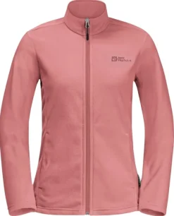 Taunus FZ naisten fleecetakki, Red Powder-Jack Wolfskin Sale