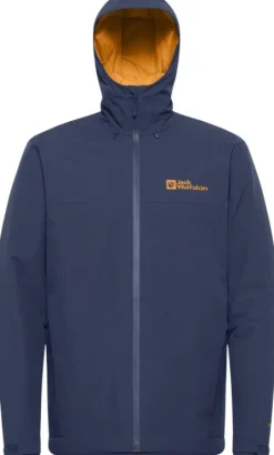 Jack Wolfskin Wisper Insulated Jacket takki, Night Blue Heather Discount