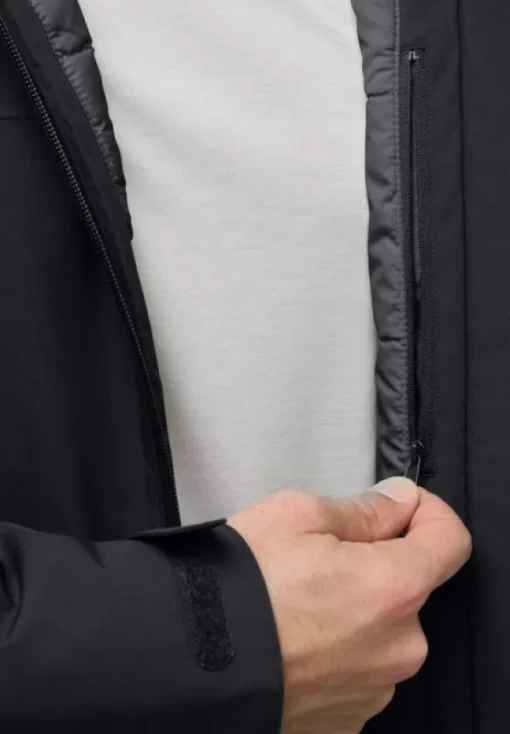 Jack Wolfskin Wisper Insulated Jacket takki, Black Discount