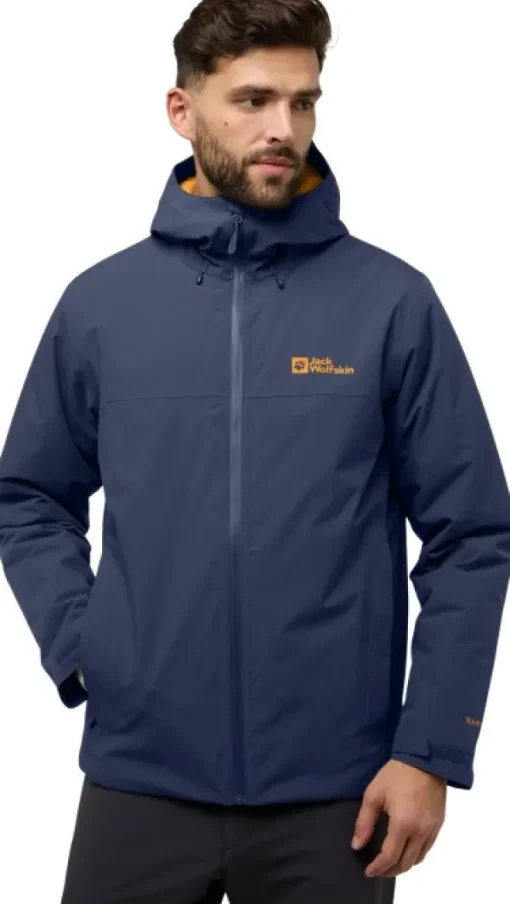 Jack Wolfskin Wisper Insulated Jacket takki, Night Blue Heather Discount
