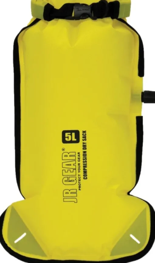 Compression Dry Sack 5 L Yellow-JR Gear Discount
