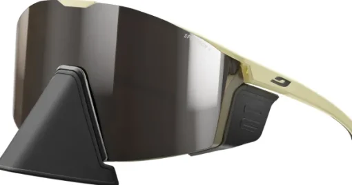 Julbo Edge Cover Light Brown / Dark Brown Spectron 4 Silver Flash New