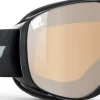 Julbo Junior Pioneer Spectron 3 lasten laskettelulasit, kiiltävä musta New