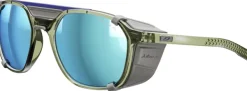 Julbo Slack Cover Shiny Translucent Army Green / Gray Spectron Hd 4 Polarized Multilayer Blue Sale