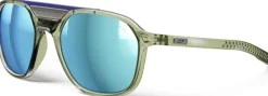 Julbo Slack Cover Shiny Translucent Army Green / Gray Spectron Hd 4 Polarized Multilayer Blue Sale