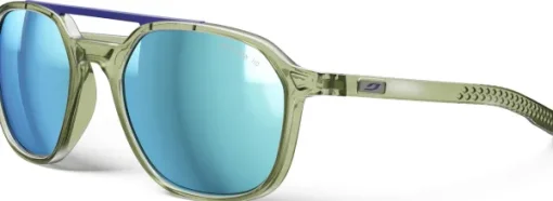 Julbo Slack Cover Shiny Translucent Army Green / Gray Spectron Hd 4 Polarized Multilayer Blue Sale