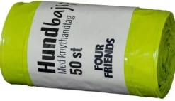Lupus Kakkapussi Lime/keltainen Solmittava 50 kpl Sale