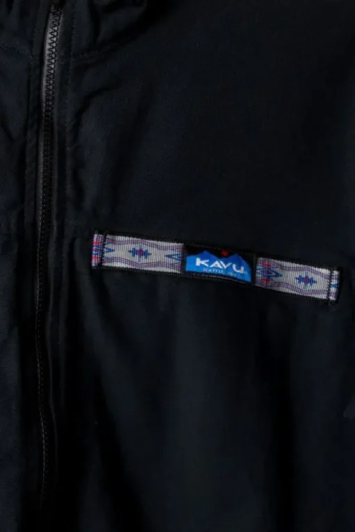 Kavu M's L/S HZ Throwshirt Jet Black Hot
