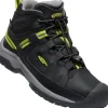 Keen Footwear Keen Junior Targhee Mid Waterproof lasten välikausikenkä, Black/Steel Grey Discount