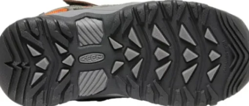 Keen Kids Targhee Mid Waterproof lasten retkeilykenkä, Dark Earth/Forest Night-Keen Footwear Online