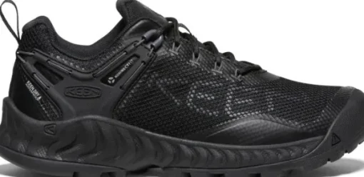 Keen Footwear Keen Nxis Evo Mid WP naisten vaelluskenkä, musta/vaaleansininen Sale