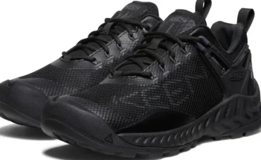 Keen Footwear Keen Nxis Evo Mid WP naisten vaelluskenkä, musta/vaaleansininen Sale