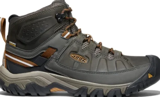 Keen Targhee III Mid Waterproof -vaelluskengät, musta/ruskea-Keen Footwear Fashion