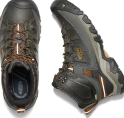 Keen Targhee III Mid Waterproof -vaelluskengät, musta/ruskea-Keen Footwear Fashion