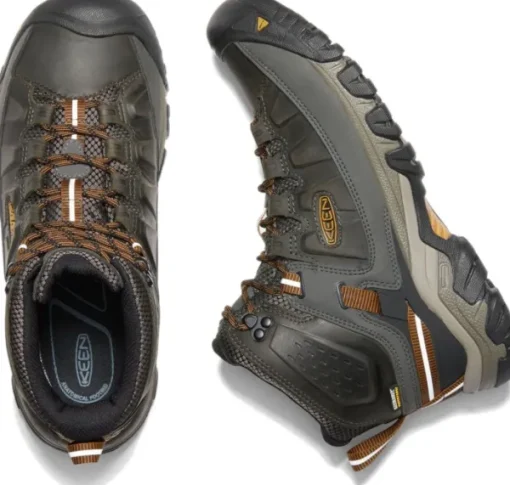 Keen Targhee III Mid Waterproof -vaelluskengät, musta/ruskea-Keen Footwear Fashion
