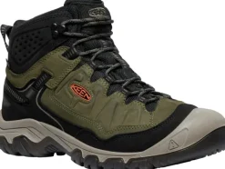 Keen Targhee IV Mid WP kengät, Dark Olive/Gold Flame-Keen Footwear Fashion