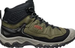 Keen Targhee IV Mid WP kengät, Dark Olive/Gold Flame-Keen Footwear Fashion