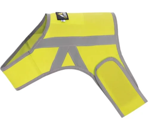 Kivalo Kaamos Dog Reflective Vest heijastinliivi koirille, XL, keltainen Fashion
