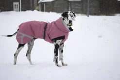 Kivalo Luosto Dog Winter Jacket koiran talvitakki, 40 cm, pinkki New