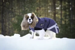 Luosto Dog Winter Jacket koiran talvitakki, 50 cm, harmaa-Kivalo Hot