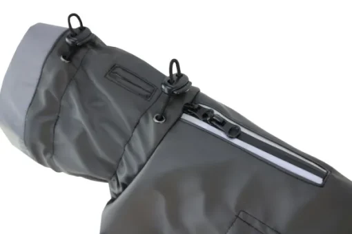 Kivalo Niva Dog Raincoat koiran sadetakki, 45 cm, harmaa Outlet