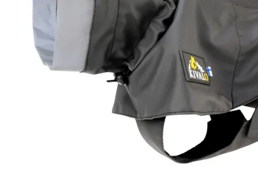 Kivalo Niva Dog Raincoat koiran sadetakki, 35 cm, harmaa New