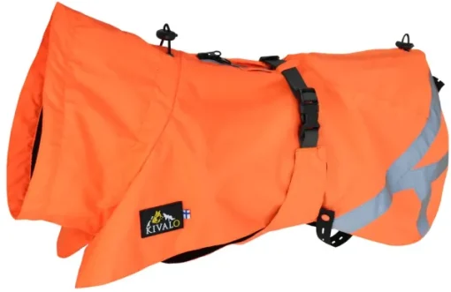Ohto Dog Wind Jacket koiran tuulitakki, 50 cm, oranssi-Kivalo Online