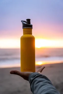 Classic pullo, 800ml (Sport Cap), Old Gold-Klean Kanteen Best