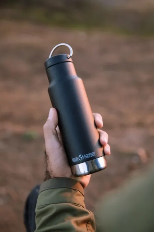 Klean Kanteen Insulated Classic Narrow juomapullo, 355 ml, musta Fashion