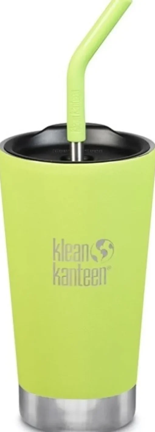 Insulated Tumbler termosmuki (w/Straw Lid), 473 ml, Juicy Pear-Klean Kanteen Hot