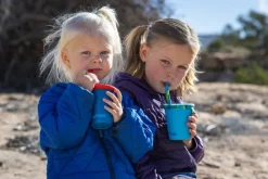 Klean Kanteen Kid Cup muki, 296ml (Kid Straw Lid), Mykonos Blue New