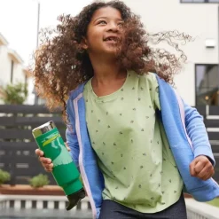 Insulated Kid Classic Narrow 355ml (w/Sport) Dino Skate-Klean Kanteen Outlet